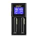 Produktbild InLife intelligentes Akku-Ladegerät GOLISI S2, 2 Universal-Einstellbares Slot-Ladegerät, mit LCD-Display, fit für Lithium-Ionen-Batterien und Batterien 18650/21700/26650 / Ni-mh / Ni-cd / AAA / AA