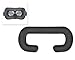 Produktbild SCSpecial 21 x 10 x 1cm Gesicht Ersatz Auge Maske Schaumstoffmatte mit PU Leder Cover für HTC Vive VR