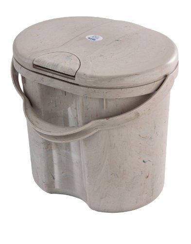Preisvergleich Produktbild Rotho Babydesign 20002 0192 Windeleimer Natural Stone, cappuccino