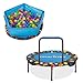 Produktbild smarTrike 3-in-1 Kinder Trampolin für Zwei Kinder Indoor/Outdoor, Blau