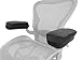 Arm-Eaz Housse d'Accoudoir pour Chaise de Bureau et Chaise de Jeu, Coussins de Bras de Chaise en Mousse à Mémoire pour Confort de Coude