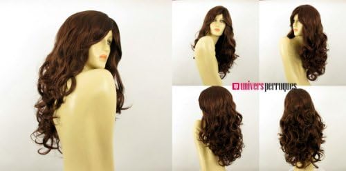 Length Wig Curly Women Dark Brown Copper Zara 31