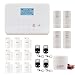 Produktbild ERAY GT1 Alarmanlage GSM mit Touchscreen Home Security, SMS und Anruf, deutsche Menü + deutsche Anleitung, um die Sicherheit des Zuhauses, Büros, oder Geschäftes zu sichern, iOS/Android APP, Teilscharf und Zeitverzögerungsalarm oder -aktivieren (Umfangreichem Zubehör)