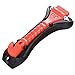 Produktbild NuoYo Auto Safety Lebensrettend Rescue Hammer Notfall Hammer,Car Life Hammer Window Hammer Belt Cutter,Rot