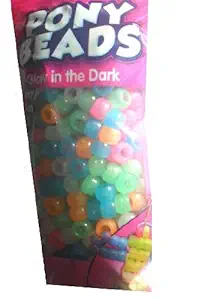 Glow in the Dark Kids Jewelry Pony Beads