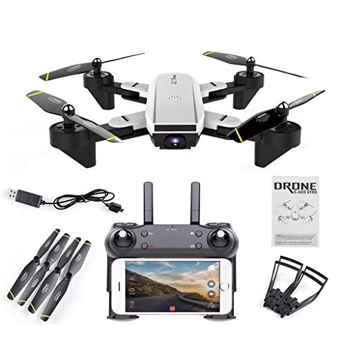 Ninbo SG700 FPV RC Qudacopter with 0.3MP 2MP Wide Angle Optical Follow Mode Camera Foldable Selfie Drone Altitude Hold Headless Helicopter