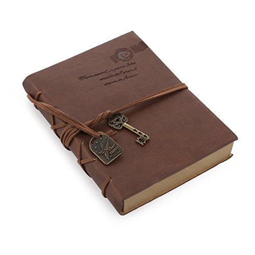 Download iDaodan Classic Cowhide Travel Diary Journal Notebook Hard Cover with Kraft Straps (Brown) Download iDaodan Classic Cowhide Travel Diary Journal Notebook Hard Cover with Kraft Straps (Brown)