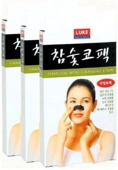 Charcoal Nose Pore Cleansing 30 Strips Blackhead Remover by Luke