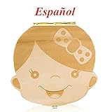 ♥ Nota：Por favor, ponga los dientes caducos en el agua hirviendo durante 5 minutos para esterilizar, y asegúrese de que se seque antes de ponerlo en la caja de los dientes.