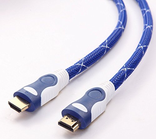 HDMI Kabel 2.0 / 1.4a kompatibel High Speed mit Ethernet (Neuster Standard) ARC 3D 4K Ultra HD (1080p/2160p) – 1m IBRA PROMO GOLD - 8