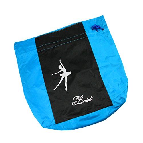 FakeFace Kinder Ballerina Rucksack Ballettrucksack Wasserdicht mit Verstellbaren Schutergurten Turnbeutel Sport Beutel Schultertasche - 2