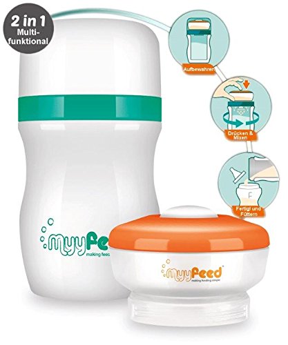 Myyfeed 30201HKB Multifunktionales Zubereitungs System 2:1 – Frische Milchzubereitung, Babykost wärmen oder kühlen - 6