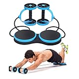 ❤Esta herramienta de entrenamiento de resistencia entrena sus brazos, barriga, hombros, piernas y glúteos.No solo es una forma de perder grasa haciendo ejercicio con nuestro cortador de abdomen, sino también una forma de moldear su cuerpo.