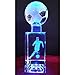Produktbild Fußballfans 3D Optical Illusion Nachtlicht, Hi-azul 7-Farben ändern Tisch Schreibtisch Lampe Deko Lampe