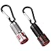 Produktbild Hama 136655 Flashlight – Flashlights (Keychain Flashlight, Schwarz, Silber, Aluminium, LED, LR44) farblich sortiert