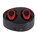 Produktbild Bluetooth Heasdset VGBBY Wireless Bluetooth Kopfhörer Mit Dock Lade Multi-Farbe ( Farbe : Red and Black )