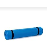 Slipt Mavi Pilates Matı - Pilates Minderi - Egzersiz Minderi - Yer Matı 150 cm x 50 cm 6,5 mm Mavi