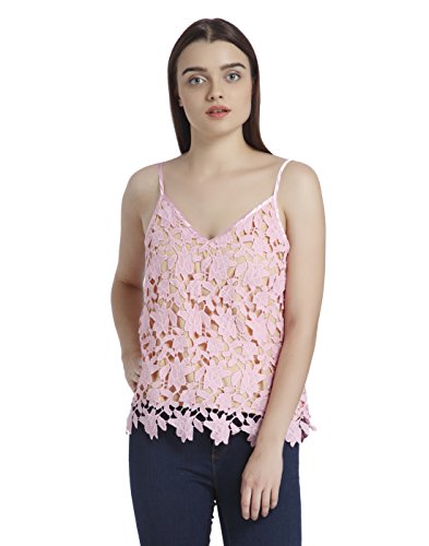 VERO MODAWomen's Regular Fit Tank Top/Cami Shirt