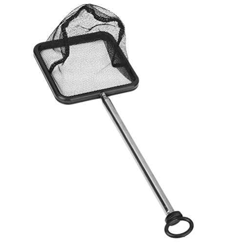 VORCOOL Kescher Aquarium Einziehbare Net(Schwarz) - 4