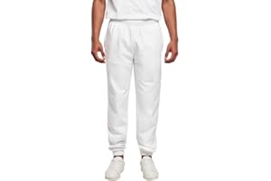 Build Your Brand Pantaloni Tuta Uomo Leggermente Felpati, Cotone Caldo, Pantalone Sport Allenamento - Disponibile in Diversi Colori e Taglie S - 7XL