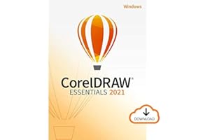Corel CorelDRAW Essentials 2021, Graphic Design, 1 User, Digital download
