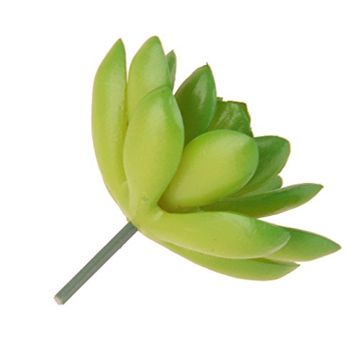 künstliche Pflanze Blume Laub Pflanze Seerose Dekor Kunststoff 9 Typ – #7 - 3