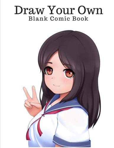 Blank Comic Book: (Draw Your Own Comics): A Large Notebook and Sketchbook for Kids and Adults to Draw Comics and Journal