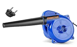 Jakmister (ANTI-VIBRATION) Unbreakable Plastic 700 W 16000RPM 90 Miles/Hour Electric Air Blower Dust PC Cleaner Forward Curved Air Blower,Blue