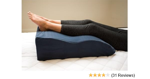 Contour Memory Foam Leg Raise Cushion Leg Rest Pillow For