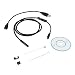 Produktbild Objektiv-Kabel des schwarzen 6 LED 7mm wasserdichtes Mini-USB-Inspektions-Endoskop-Kamera für Android-Endoskop 640 * 480 Telefone / 1280 * 720 PC