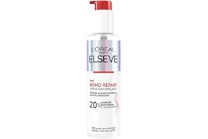 L'OREAL PARIS L'Oréal Paris - Sérum Réparateur Sans Rinçage pour Cheveux Abîmés et Sur-Sollicités - Complexe à l'Acide Citrique - Protocole de Soin Capillaire - Elseve Pro Bond Repair - 150 ml