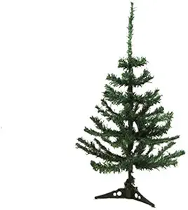 APSAMBR-2 ft Christmas Tree Artificial with Plastic Stand Home Office Christmas Holiday Decoration