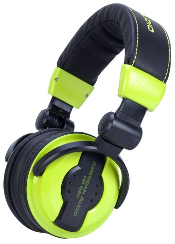 Preisvergleich Produktbild American Audio HP550 DJ-Kopfhörer lime