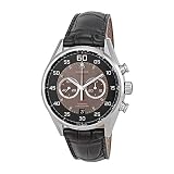 Tag Heuer Carrera Caliber 36 car2b10. FC6235 Herren Armbanduhr Schwarz Kroko Leder Band