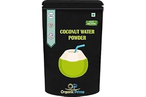 AOZA Ekologiskt Prime kokosvatten pulver | Torrt, inga tillsatta socker och konserveringsmedel – 200 GM av Organic Prime