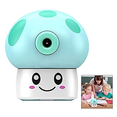 iwobi Taille-crayon Manivelle, Kawaii Taille Crayon pour Enfant Pencil Sharpener pour Bureau Artistes