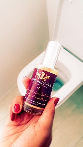 Thronjuwel Toilettenparfum gegen Toilettengerüche – Produktneuheit aus Die Höhle der Löwen: Geruchsneutralisierer für Toilette, Badezimmer, Gäste-WC, 50ml - 3