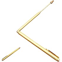 Bacchette Da Rabdomante In Ottone - Per Radiestesia E Ricerca Acqua, Fabbricazione Artigianale Francese - Foto 6