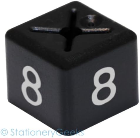 Stationery Geeks 50 Coat Hanger Size Cubes Womenswear Size 8 Black