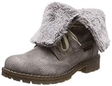 6-Loch-Schnürung Rieker Damen Y9122 Kurzschaft Stiefel, Grau (Asche/Kastanie/Fog/Maus 42), 39 EU