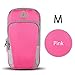 Produktbild Sport Armband Case for Mobile Phone Extension Strap Sports Armband Fitness Running Arm Band Bag Jogging Workout Cover for Smartphone,Pink,M