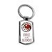 Price comparison product image Game Of Thrones Fantasy GOT Series TV Usa Show Keyring Metal charm pendant key ring keychain bag tag fob - Targaryen fire blood dragon red