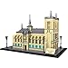 Produktbild SSSLG Weltberühmtes Architekturmodell Notre Dame de Paris, weltberühmtes architektonisches dreidimensionales Modell, Kinderbuchstabenblöcke, ABS grüner Kunststoff