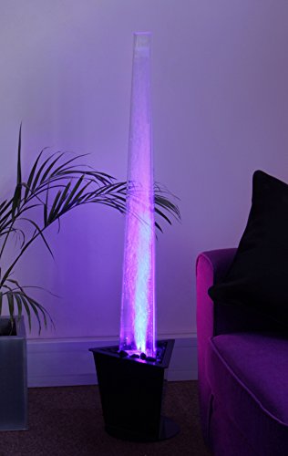 Sprudelnde Wassersäule „Nirvana“ mit farbwechselnder Beleuchtung – 123cm - 7