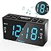 Produktbild Radiowecker Digital,Haice Radio Wecker Digital,Digitales FM/AM Uhren-Radio Mit Nachtlicht Funktion,Digitales LED Wecker mit 5,5"/ 140mm LED-Display
