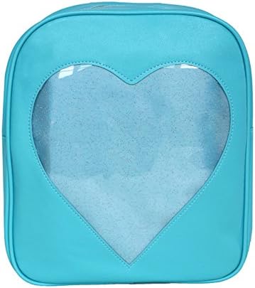 YOXI Transparent Heart Kids Boys Girls Toddler Baby Childrens Back Pack Pupil School Book Money Bag Rucksacks Casual Daypack Lunch Box Backpack