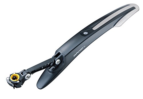 Topeak Defender M1/M2 Set Mountainbike Schutzbleche für Lange Radtouren auf Dem Berg. Kompatibel zu Manitou Gabeln mit Sekundenschnelle Montage und Demontage, Black, One Size - 4