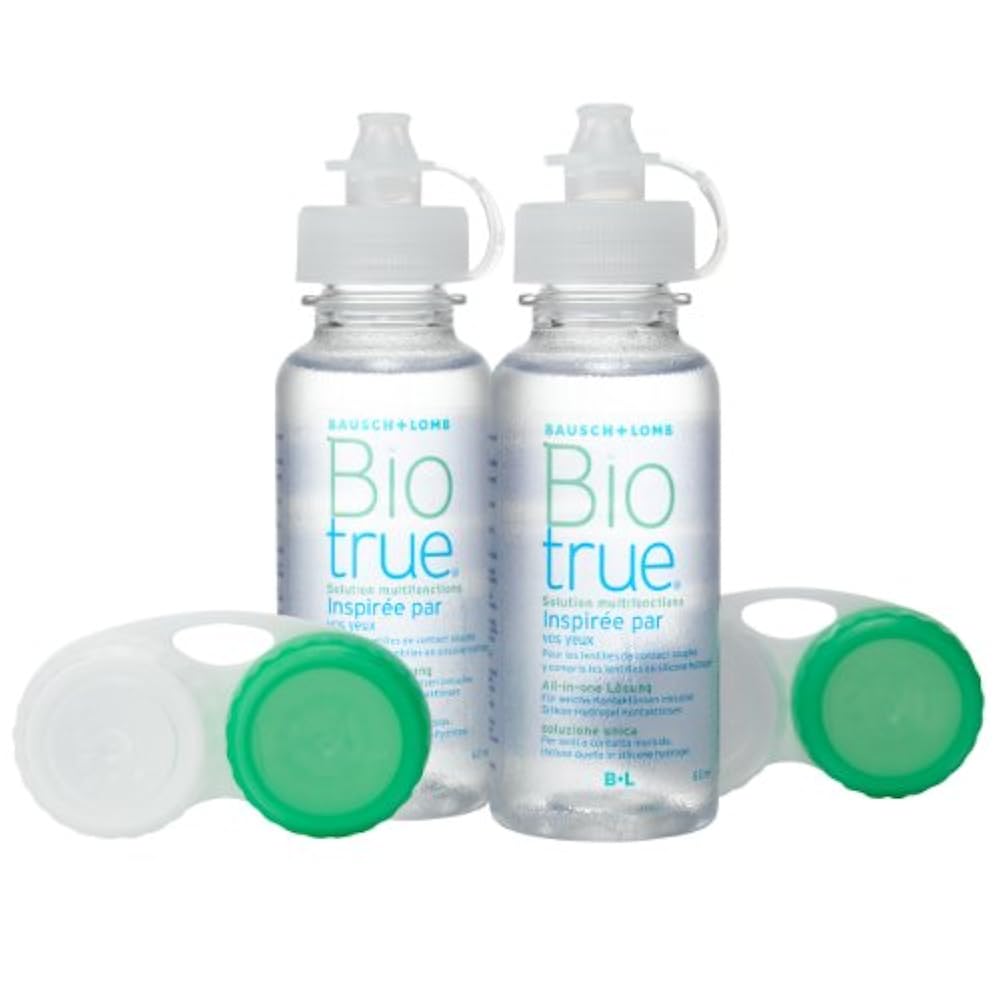 All in one solution. Bio true линзы. средства по уходу за контактными линзами. контактные линзы biosoft premium (3 шт.). lens solution.