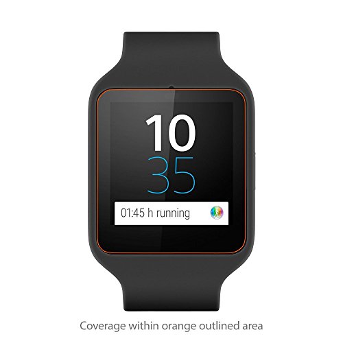 BoxWave ClearTouch Crystal Displayschutzfolie für Sony Smartwatch 3 SWR50, schützt vor Kratzern - 2