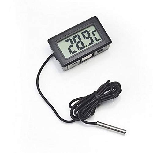 Preisvergleich Produktbild Professionelles tragbares elektronisches LCD-Digital-Thermometer für Kühl- / Gefrierschrank- / Aquarium- / Fisch-BEHÄLTER-Temperatur